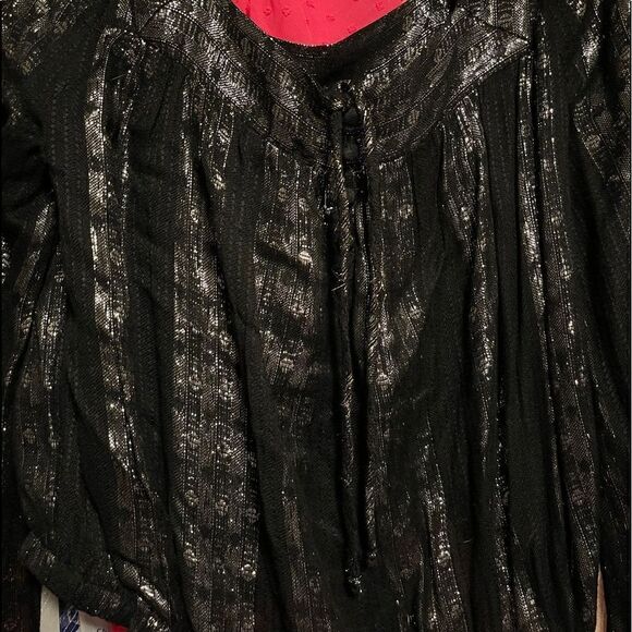2/$15 Express Metallic Dress blouse! - Picture 1 of 4